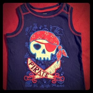 Boys Healthtex Pirate Tank Top Size 5 T